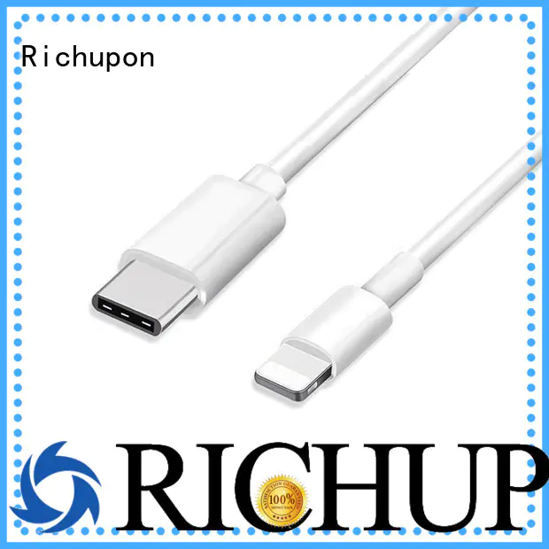 Richupon ipod braided lightning cable for business for data transmission
