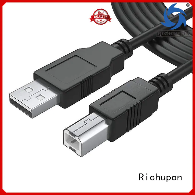 Richupon a to b type usb cable supplier for data transfer