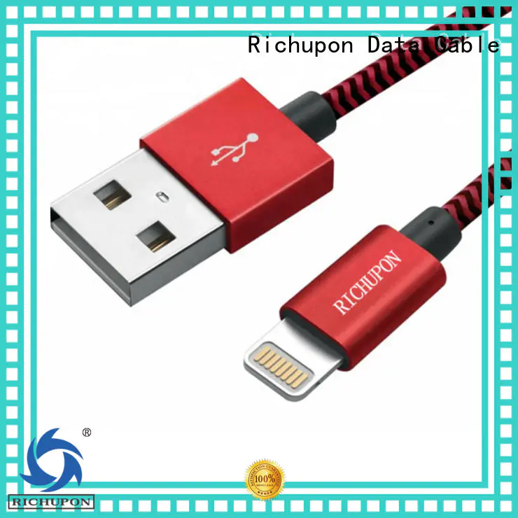 Richupon high quality apple approved lightning cable overseas market for data transfer