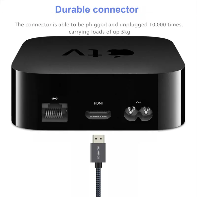 Usb c to usb a cable supporting ethernet 3d, 1080p