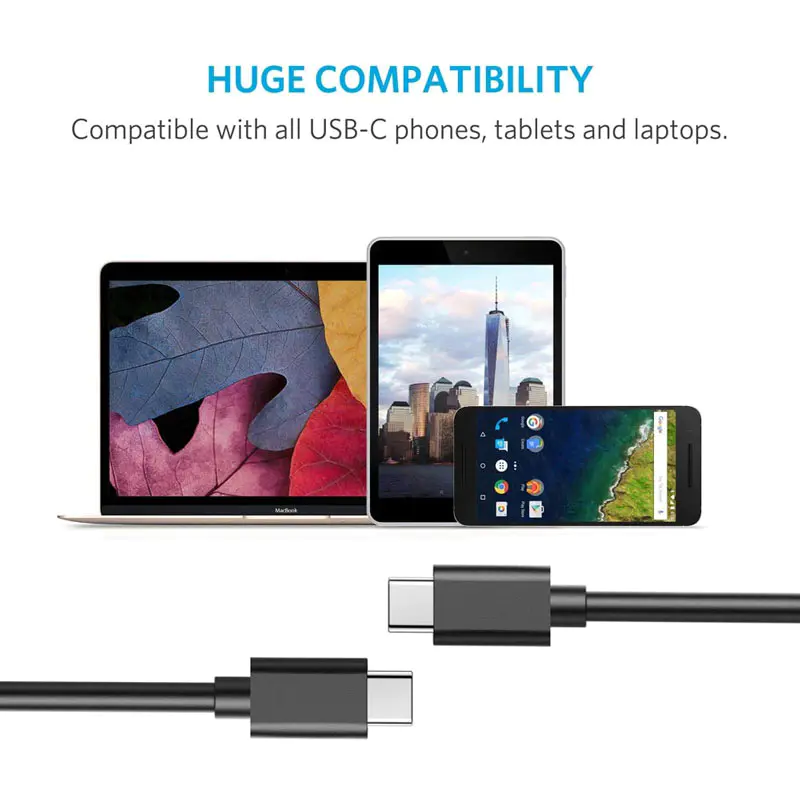 3.1Type c power cable fast charge usb gen 2 cables