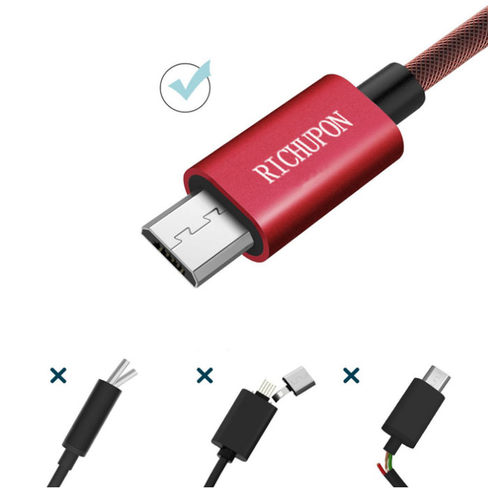 Micro cable fast data charger cable for Samsung manufacturer