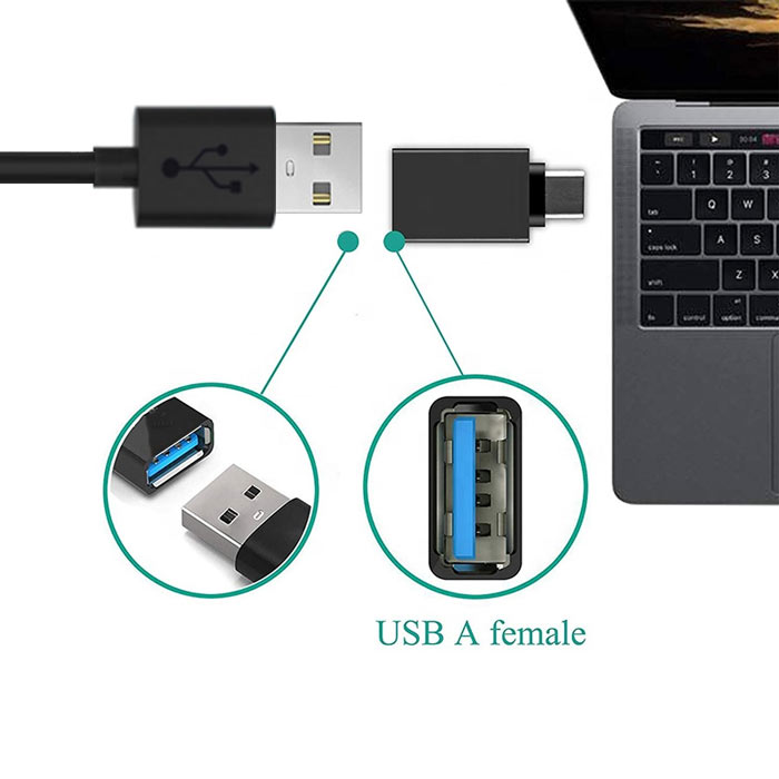 Usb adapter high-speed usb 3.0 and 3.1type for apple