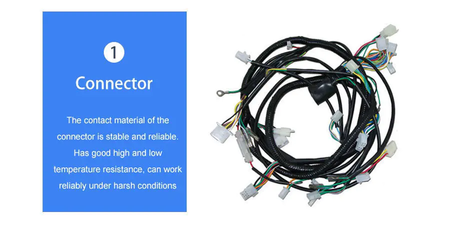 Latest electrical wiring harness connetor factory for home
