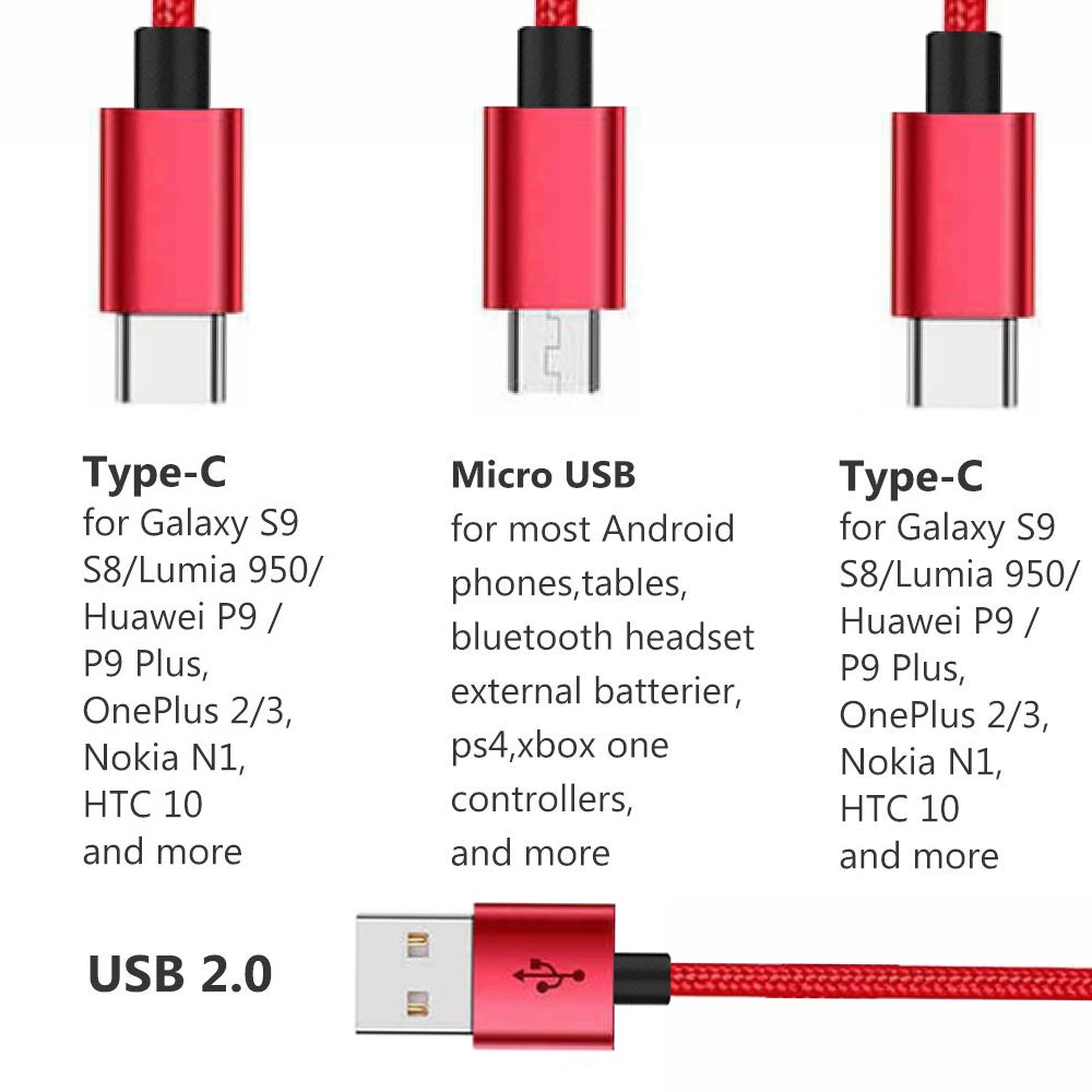 Richupon phones 3 in 1 cable manufacturers for charging
