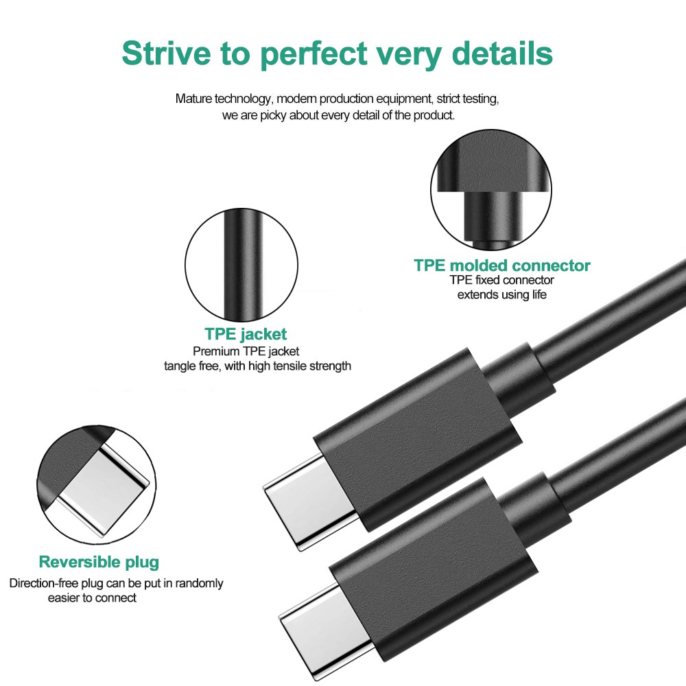 Richupon 3ft long usb c cable suppliers for power bank-3