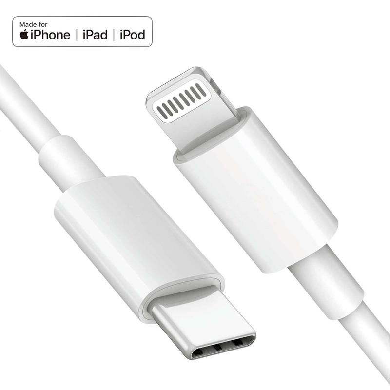 PD fast charging usb adapter USB C to lightning cable
