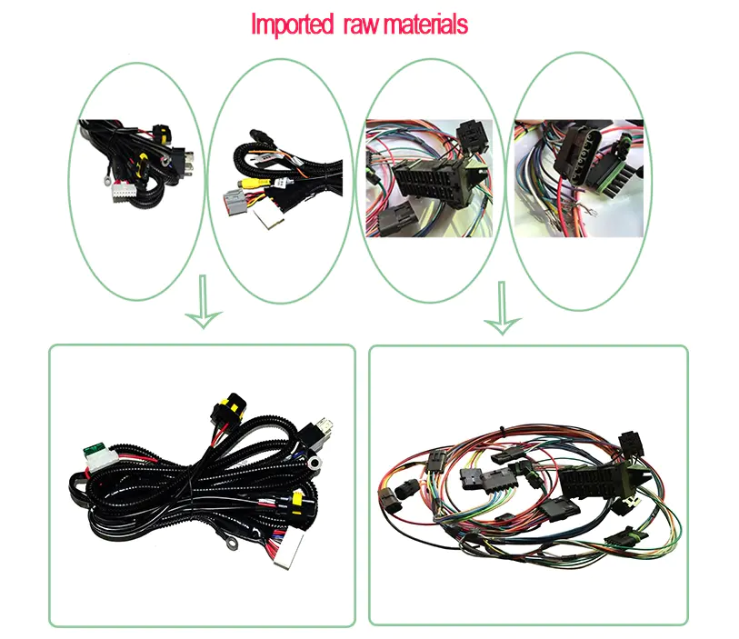 Custom car wiring harness harness factory for car