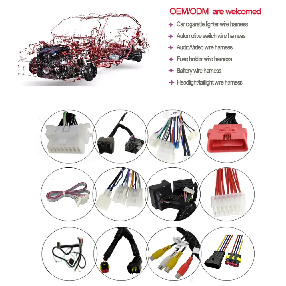 Custom custom car wiring customized suppliers for car stereo