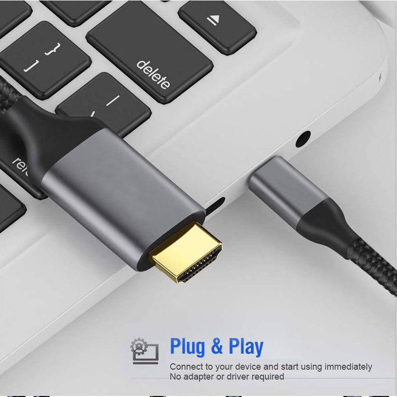 Richupon Latest nintendo switch usb c to hdmi cable supply for usb-c-1