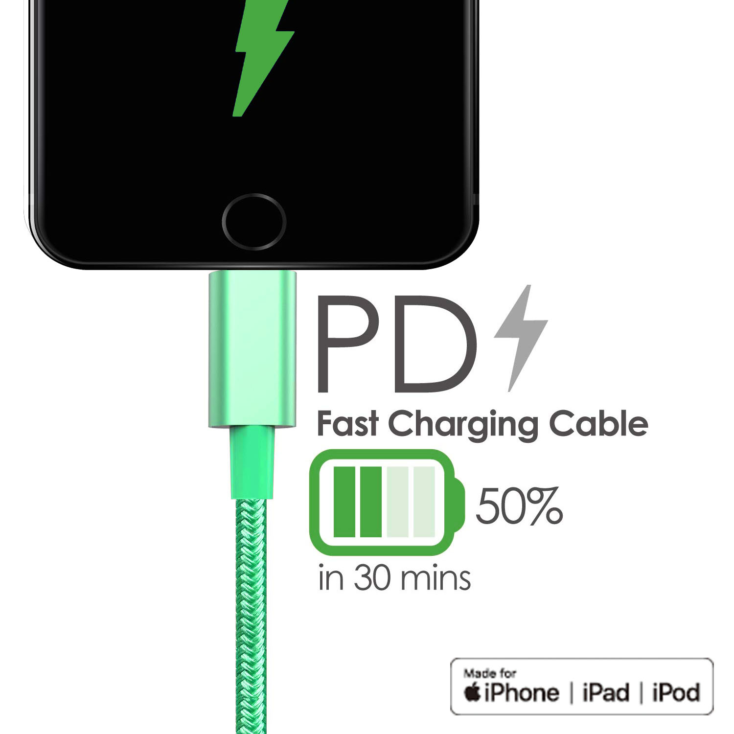 Best metal lightning cable cable supply for apple-1