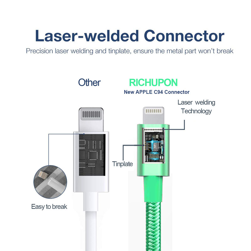 Richupon Custom ipad pro lightning cable company for data transfer-2