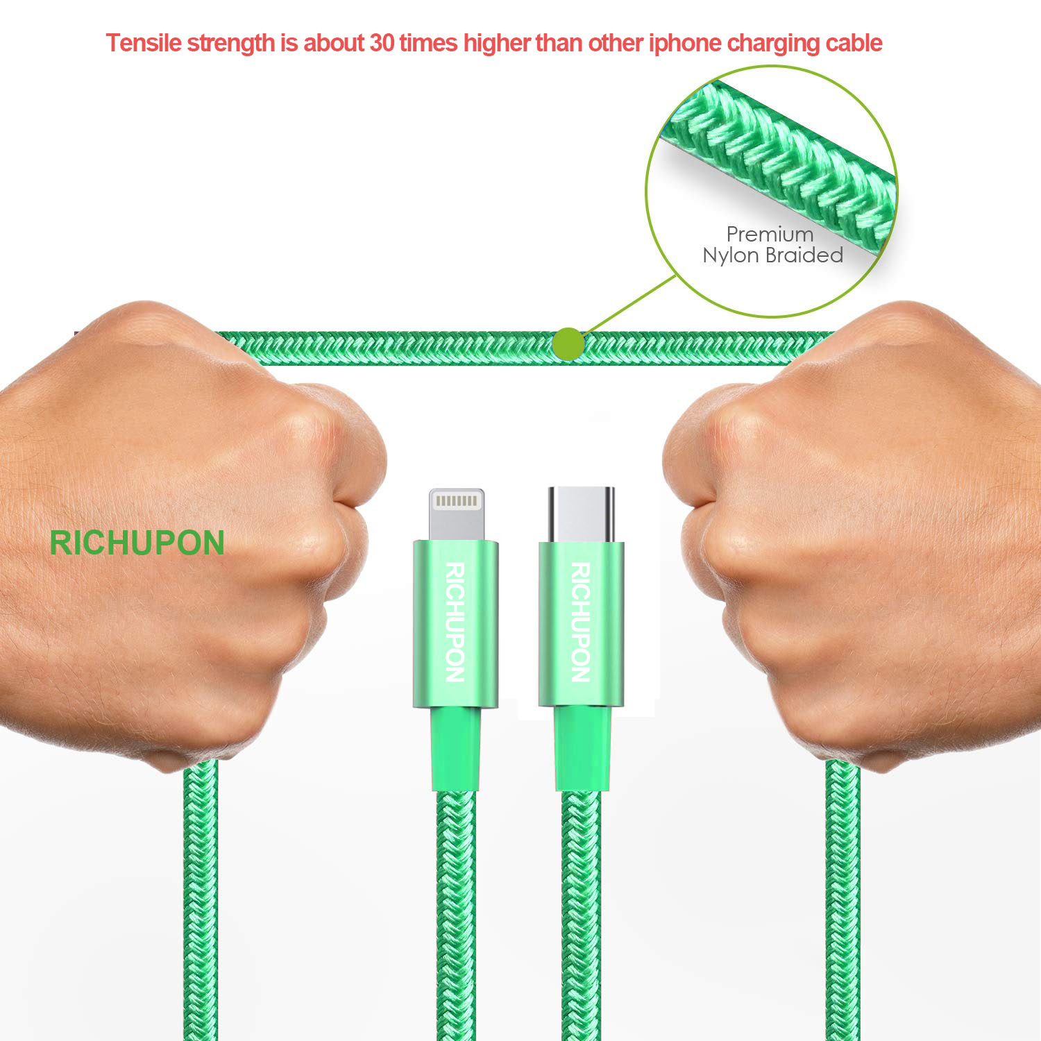 Richupon Custom ipad pro lightning cable company for data transfer-4