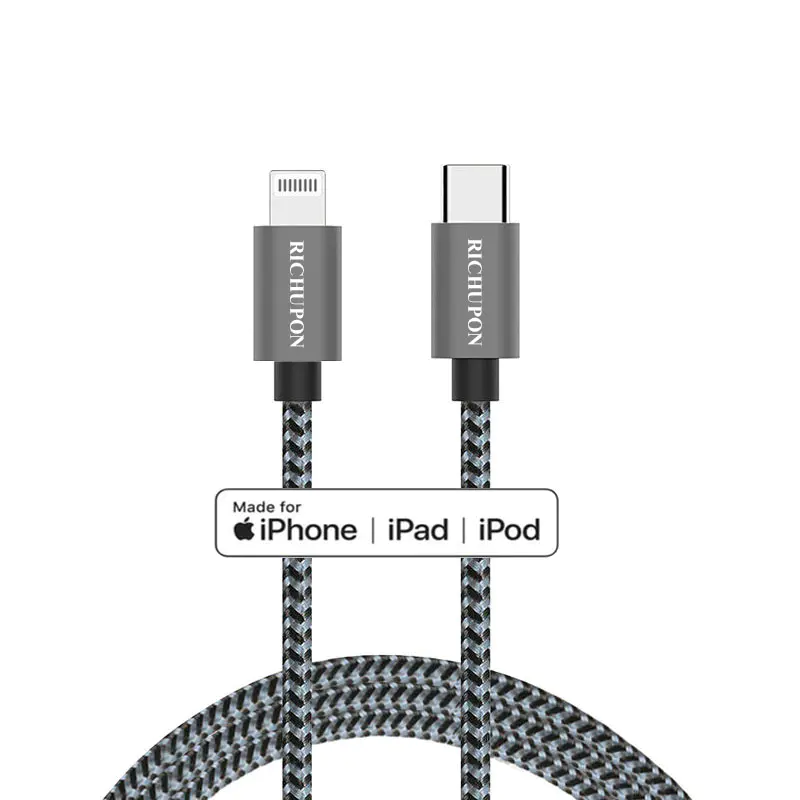 Best Mfi Certified Charging Cable for IPhone 12 IPad Airpods