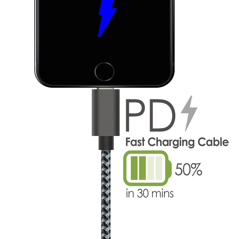 New iphone 6s lightning cable pd company for apple-2