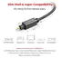 New optical cable for soundbar supply for data transfer