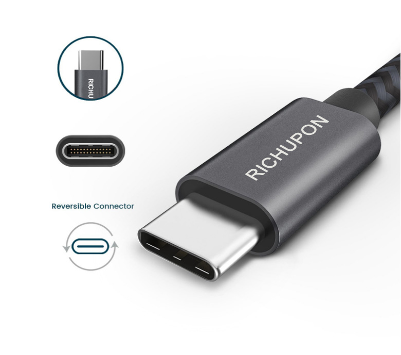Richupon quick usb to usb c charging cable company for monitor-1