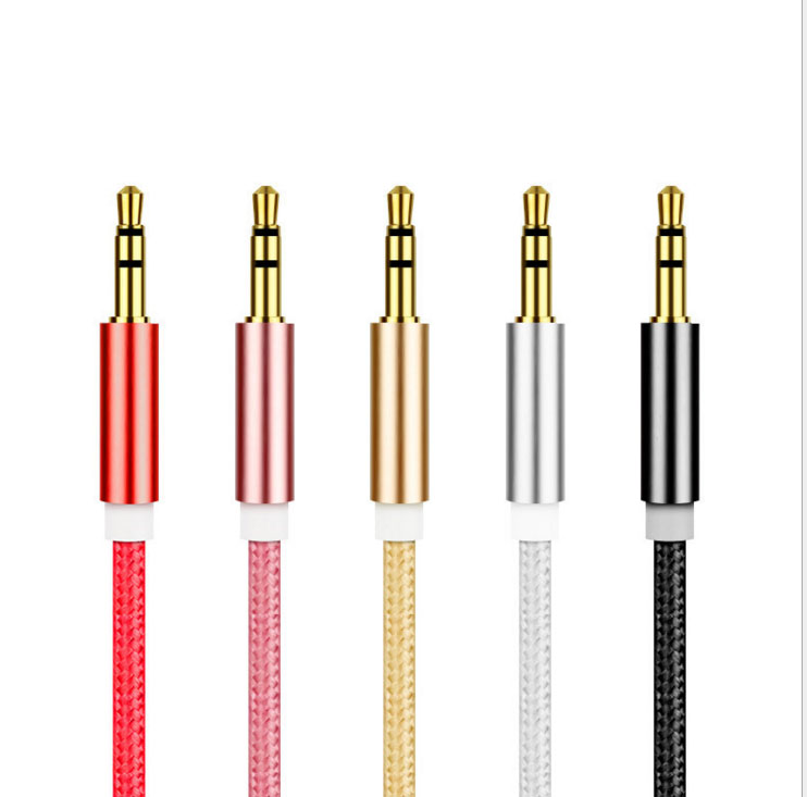 3.5mm Nylon Braided Aux Cable