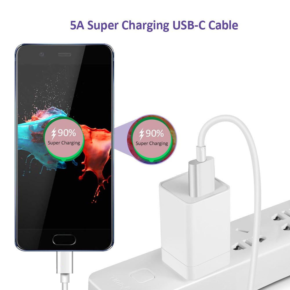 5A Super Charging Type C Cable for Huawei  P20 Mate 10 20