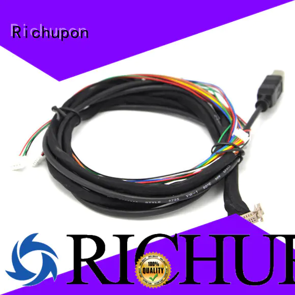 Richupon reliable quality cable and harness assembly free design for telecommunication