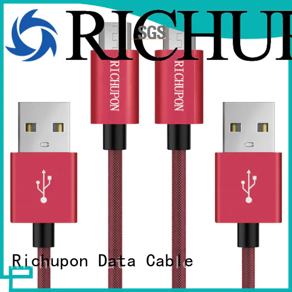 Richupon friendly design micro usb power cable free design for data transfer