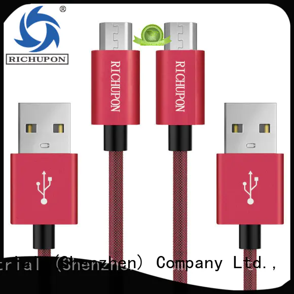 Richupon great practicality fast charging micro usb cable free design for video transfer