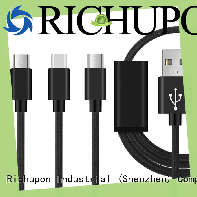 Richupon competitive price 3 in one charging cable shop now for data transmission