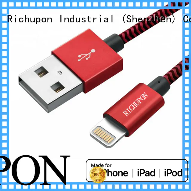 Richupon lightning cord overseas market for data transmission