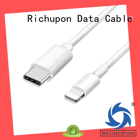 Richupon fashion design high quality lightning cable overseas market for data transmission