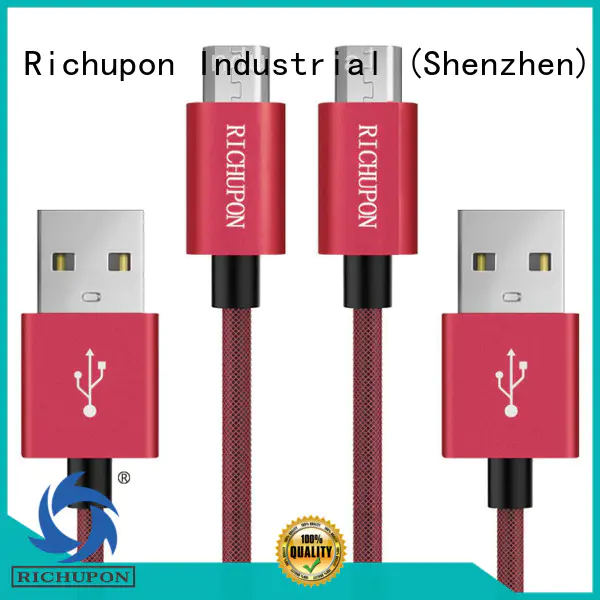 Richupon durable micro usb cable wholesale for video transfer