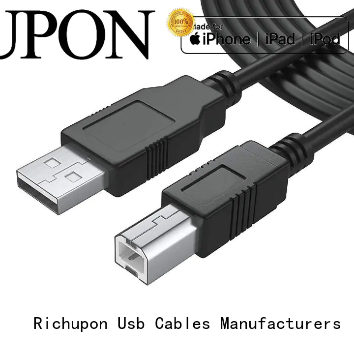 Richupon Custom usb 3.0 type a to type b cable suppliers for data transfer