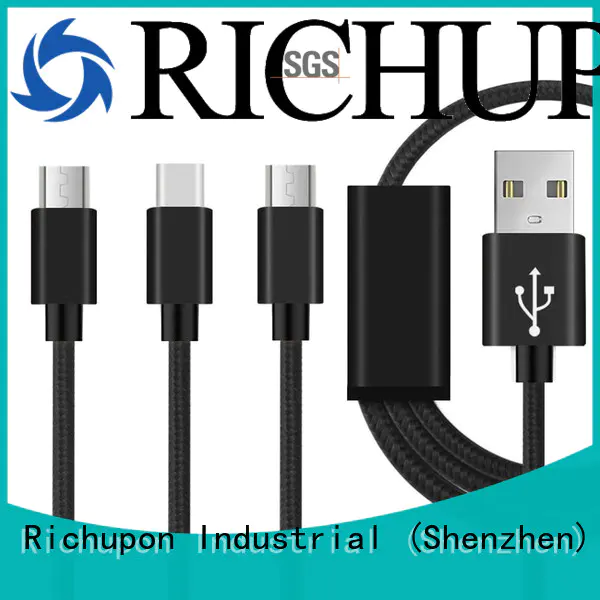 Richupon fashion design 3 in 1 usb cable grab now for charging