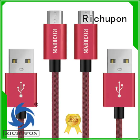 Richupon competitive price long micro usb cable for manufacturer for data transfer