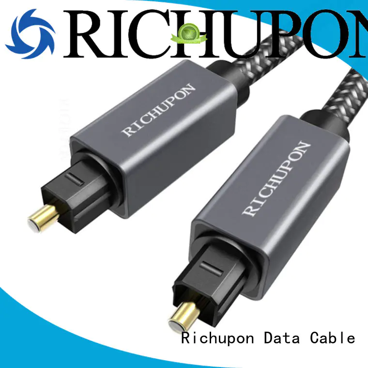 Richupon reliable quality optical audio cord vendor for data transfer