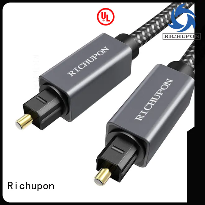 Richupon stable performance optical audio out cable wholesale for data transfer