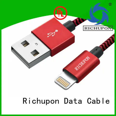 Richupon super quality strongest lightning cable bulk production for data transmission