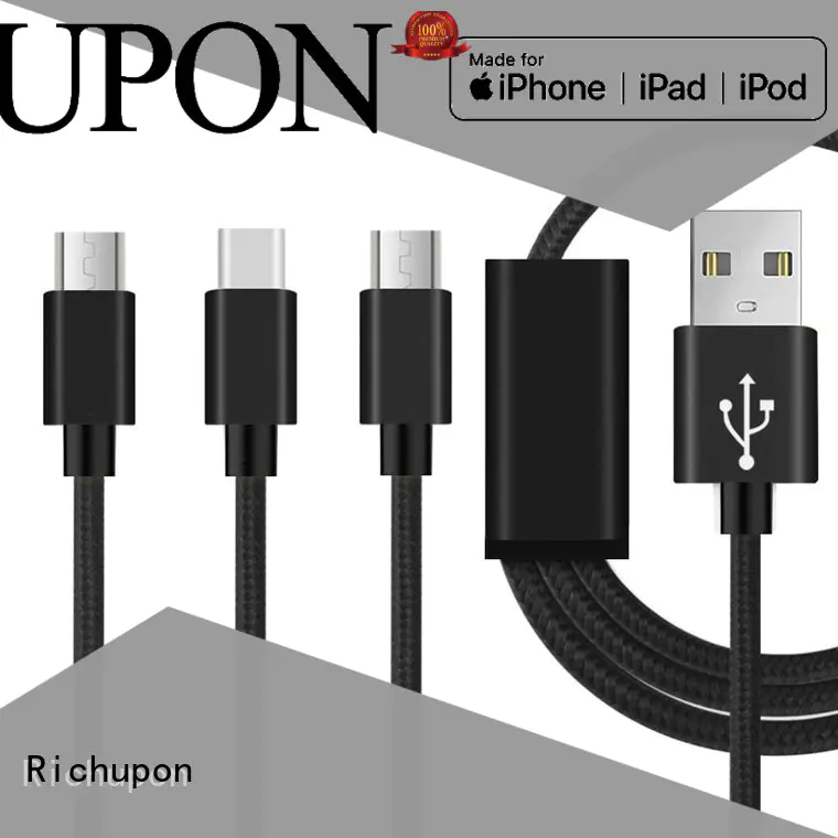Richupon 3 in one cable directly sale for charging