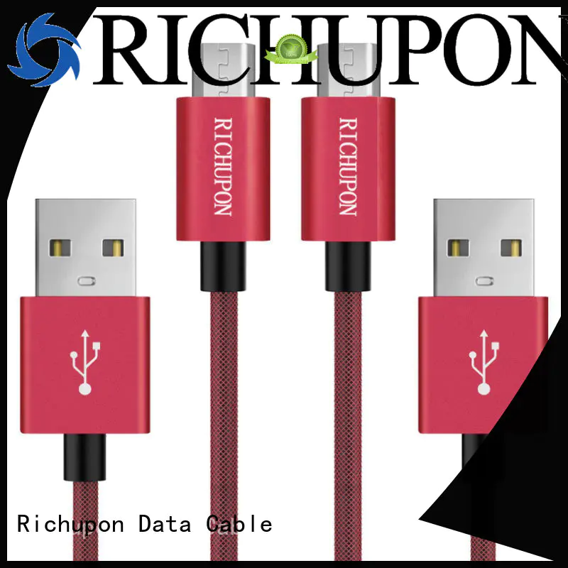 Richupon high quality micro usb cable free design for video transfer