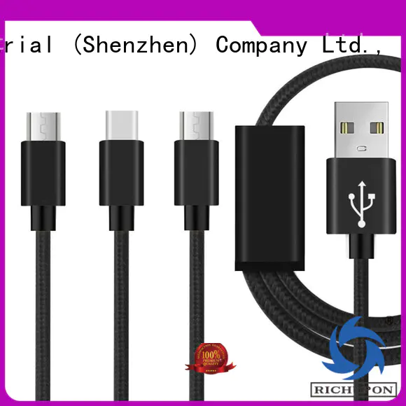 Richupon Top 3 in 1 usb data cable supply for data transmission