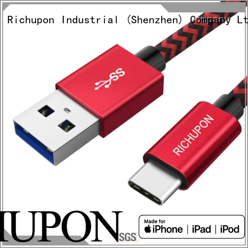 Richupon Top usb type c cord company for data transfer