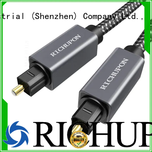 Richupon reliable quality optical audio out cable bulk production for video transfer