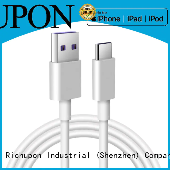 Richupon good design braided usb c cable free design for data transfer