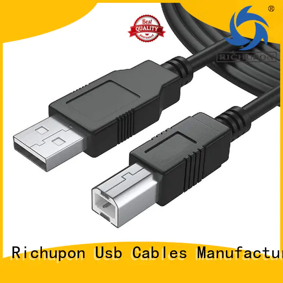 Richupon Custom a male to b male usb cable manufacturers for network