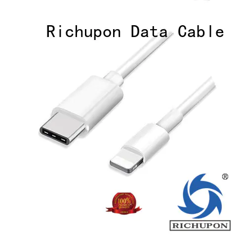 Richupon fashion design apple mfi cable bulk production for data transmission