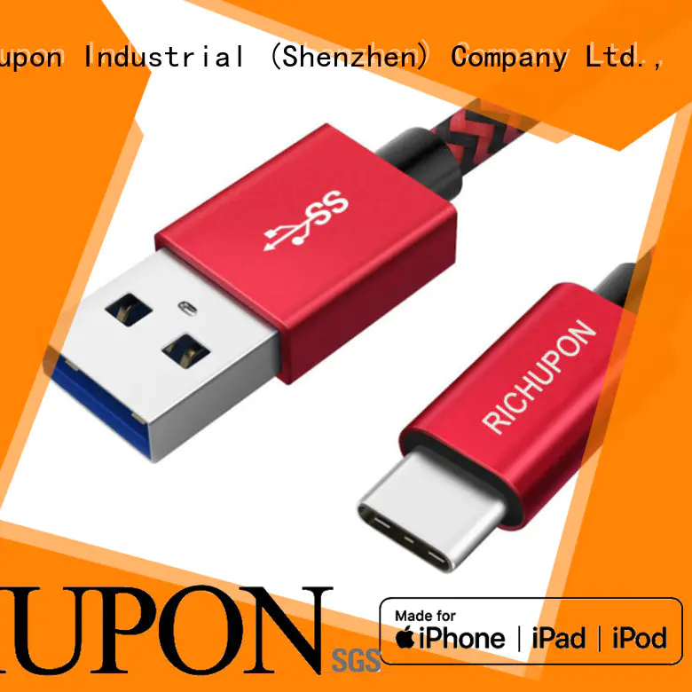 Richupon usb type c wire for manufacturer for data transfer