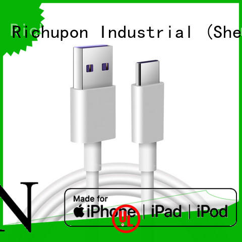 Richupon great practicality braided type c cable shop now for data transfer