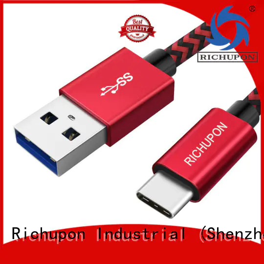 Richupon short usb type c cable free design for data transfer
