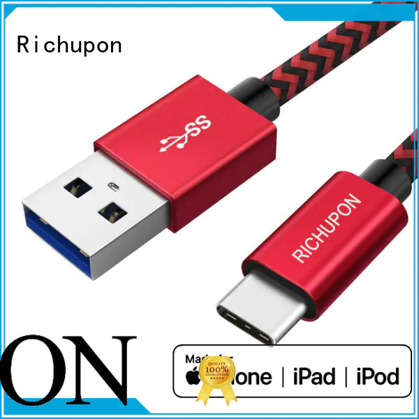 Richupon stable performance cable usb type c free design for data transfer