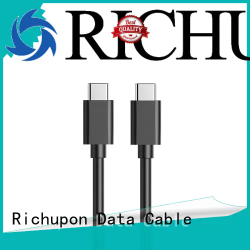 Richupon great practicality certified usb c cable for manufacturer for data transfer