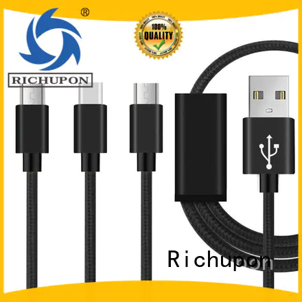 Richupon 3 in one charging cable manufacturer for data transmission